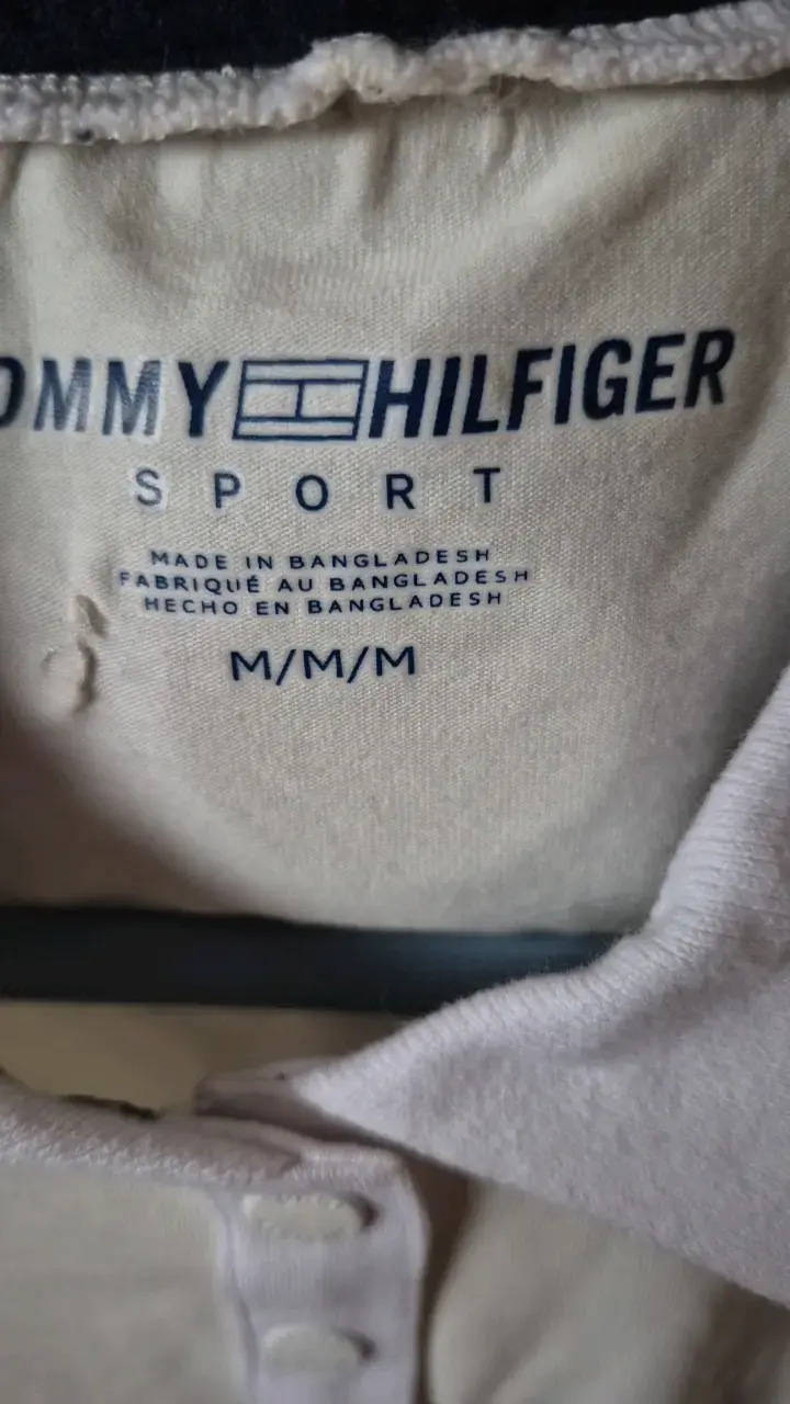 Polera Polo Blanca Tommy Hilfiger Sport - 2