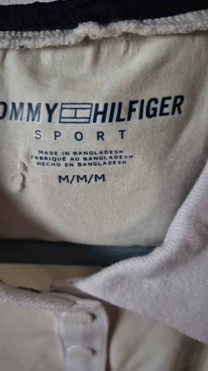 Polera Polo Blanca Tommy Hilfiger Sport - 3