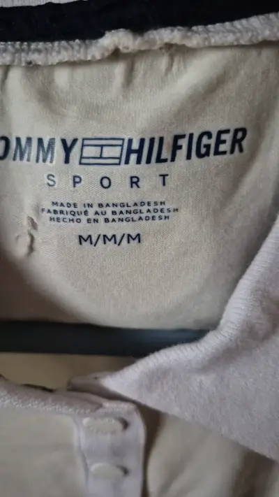 Polera Polo Blanca Tommy Hilfiger Sport - miniatura 3