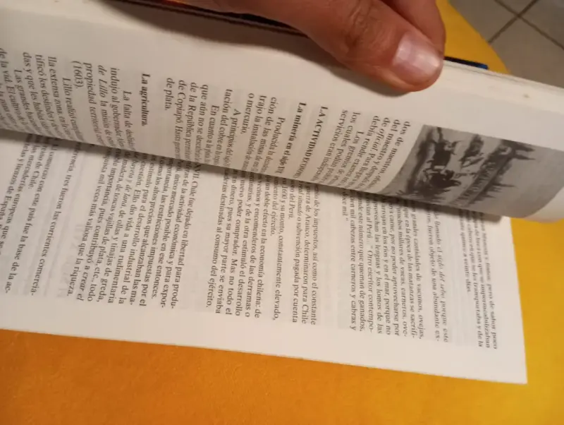 Libro 'La Historia de Chile' Tomo I - 3