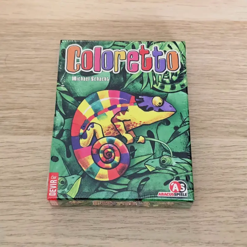 Juego de cartas Coloretto de Devir - 1