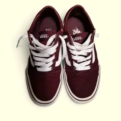 Zapatillas Vans burdeos para mujer - miniatura 1