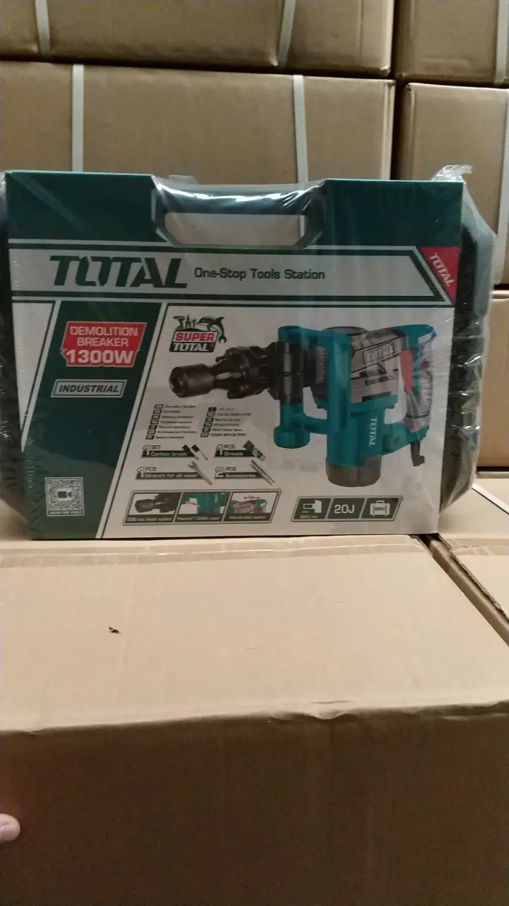 Martillo demoledor Total 1300W industrial - 1