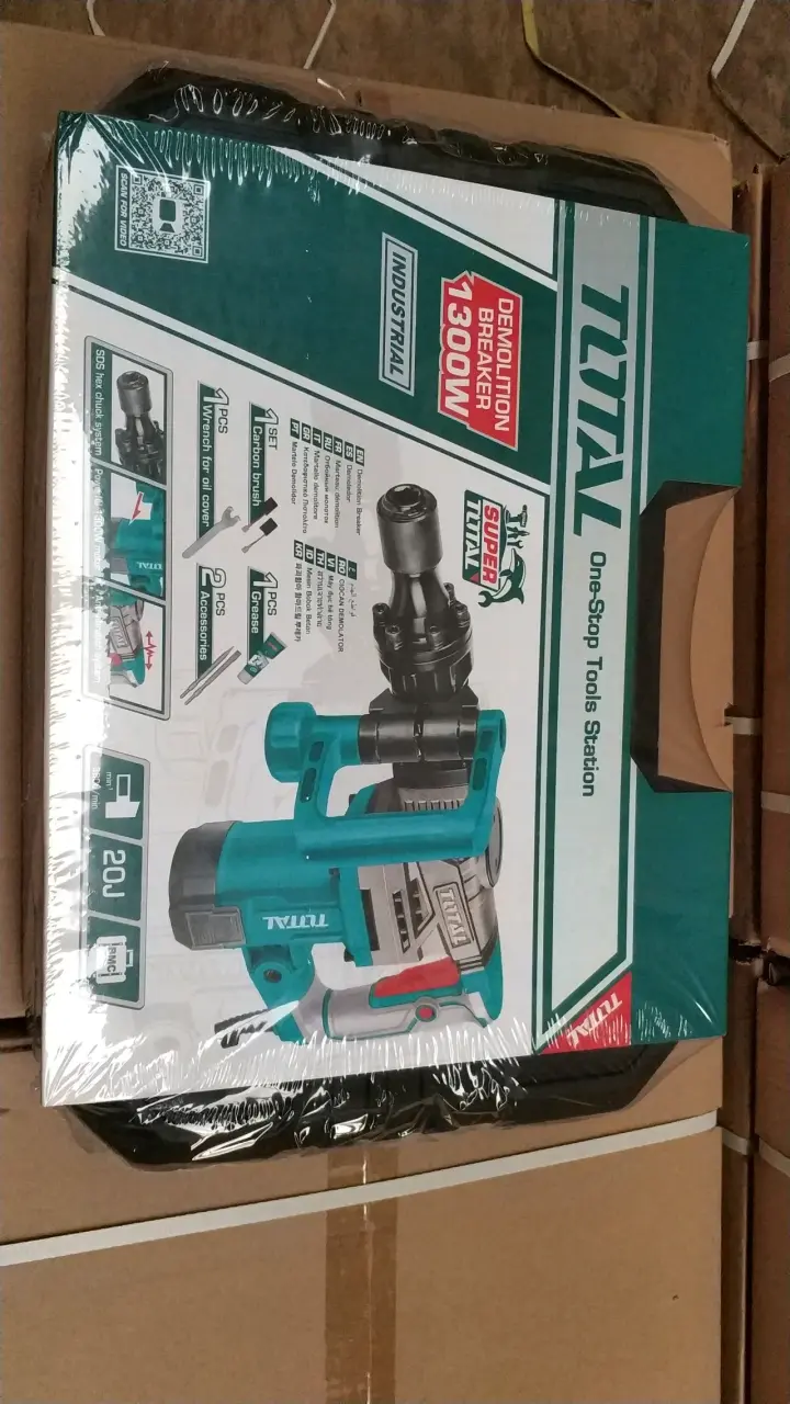 Martillo demoledor Total 1300W industrial - 2