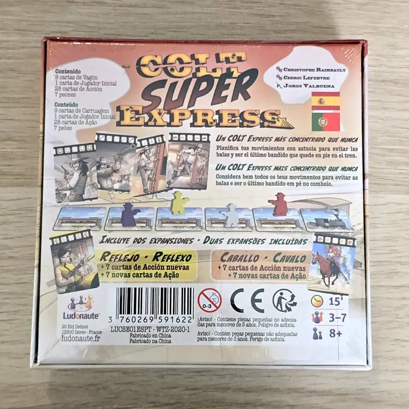 Juego de mesa Colt Super Express Ludonaute - 2