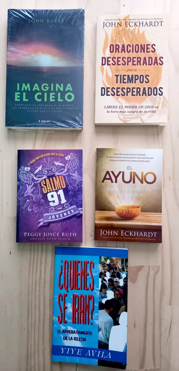 Pack de libros Cristianos