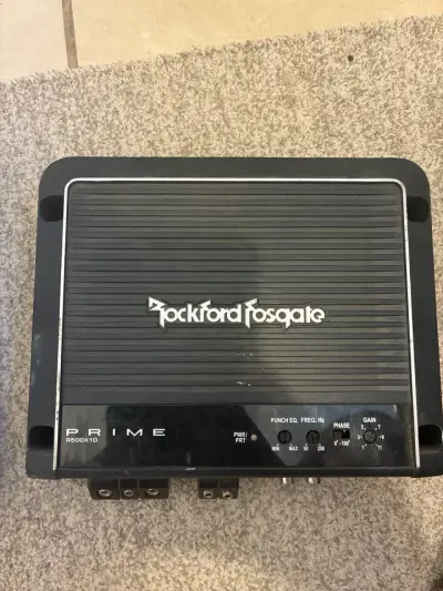 Amplificador Rockford Fosgate Prime R500X1D para auto - miniatura 1