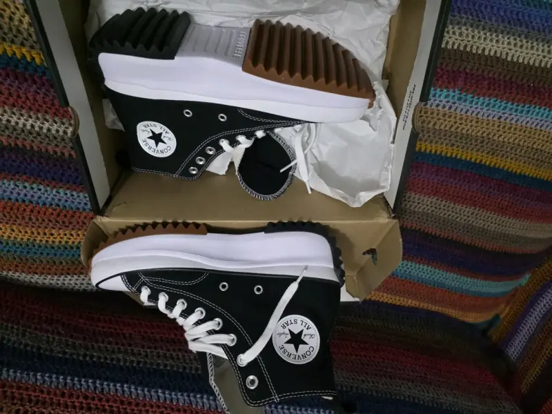 Zapatillas Converse Run Star Hike negras unisex - 3