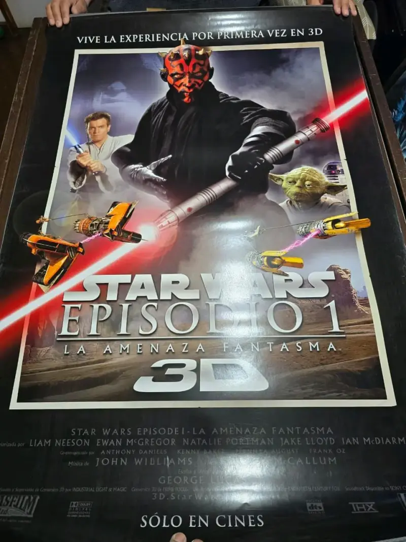 Posters de Star Wars Episodios I y III y Clone Wars - 3