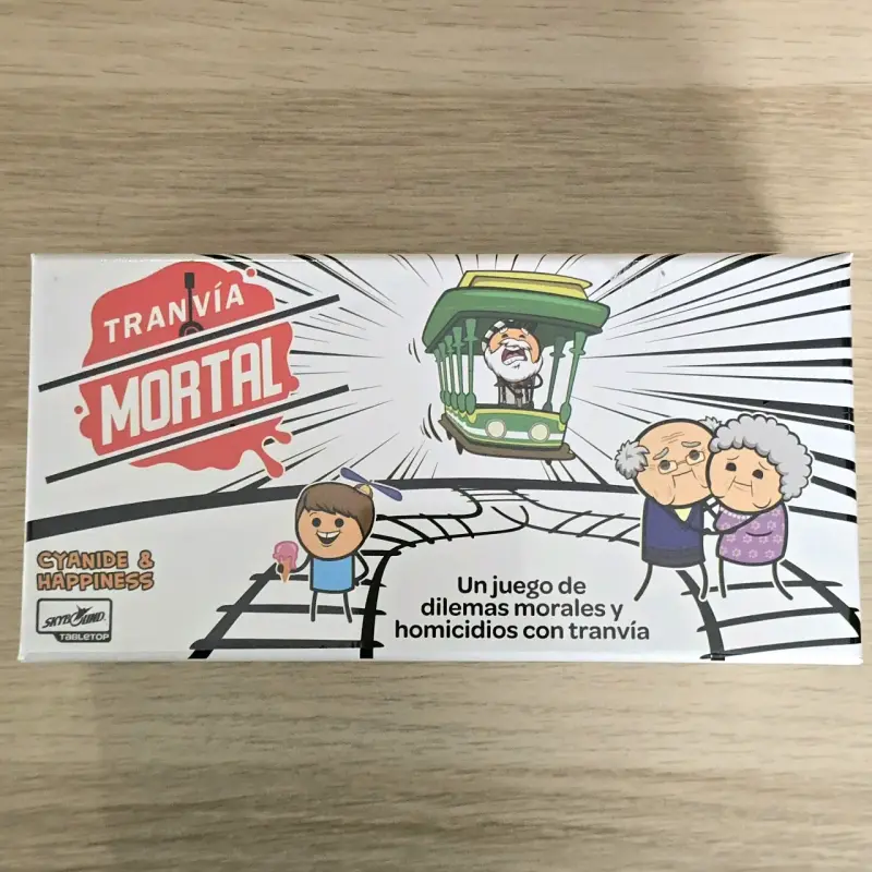 Juego de mesa Tranvía Mortal Cyanide & Happiness