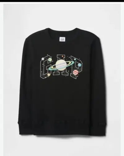 Polerón negro GAP kids talla S - miniatura 1