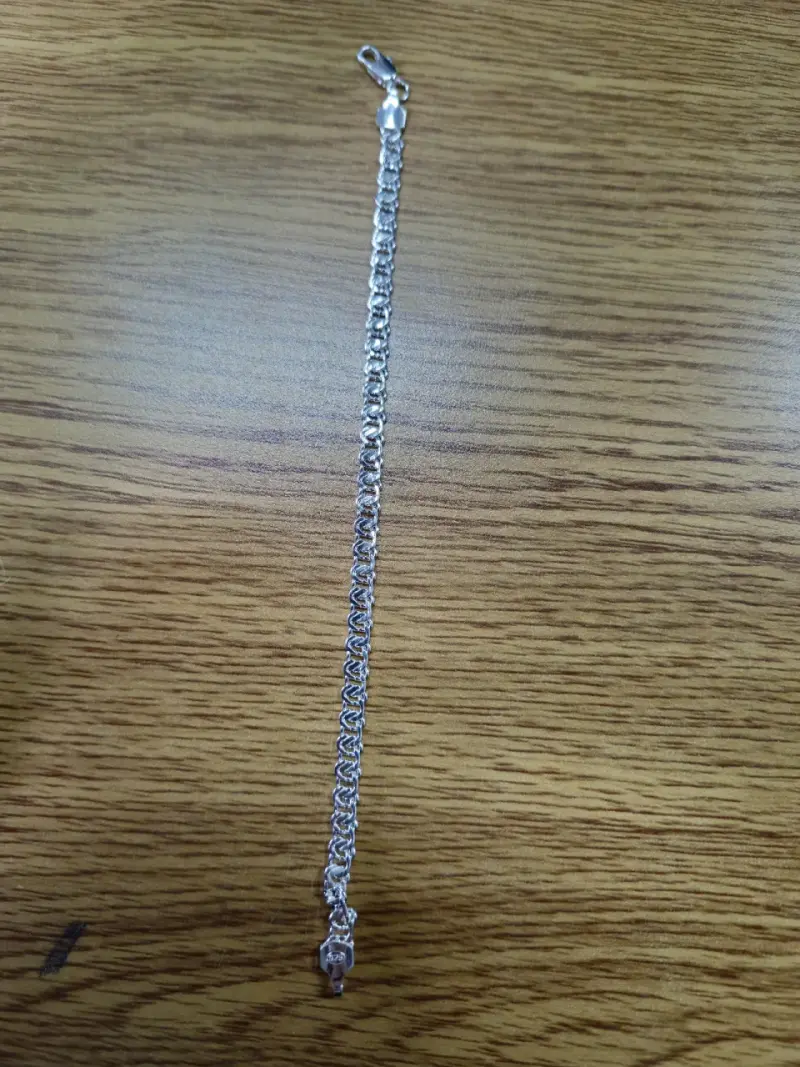 Pulsera de plata 925 con diseño elegante - 1