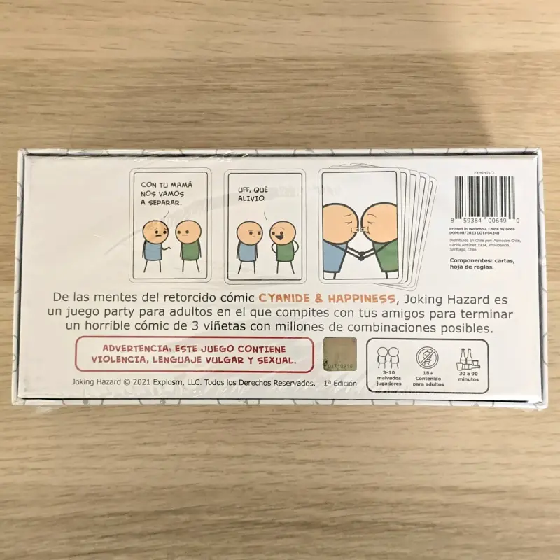 Juego de cartas Joking Hazard Cyanide & Happiness - 2