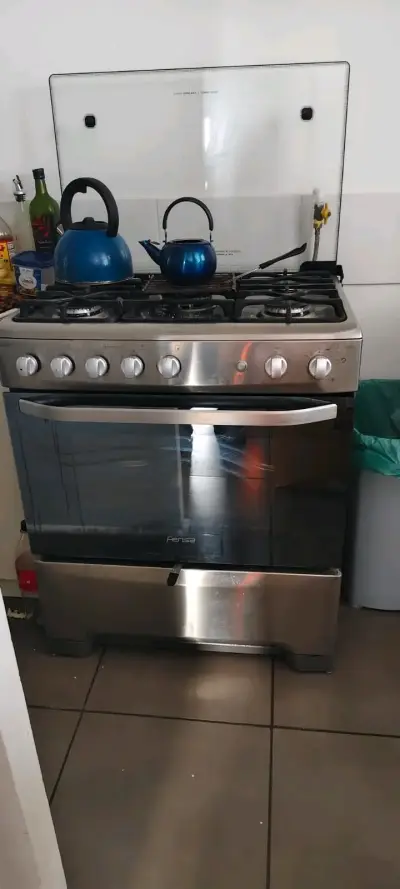 Cocina a gas Fensa de acero inoxidable - miniatura 1