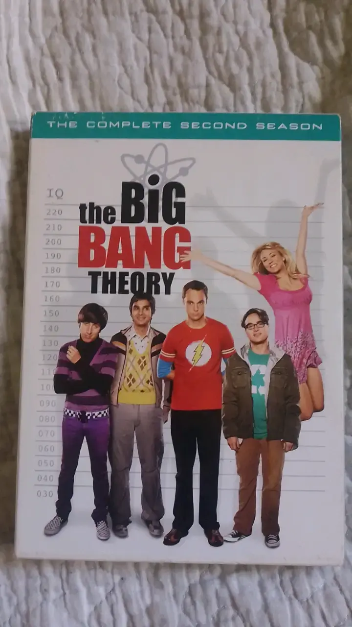 DVD The Big Bang Theory Temporada 2 Completa - 1