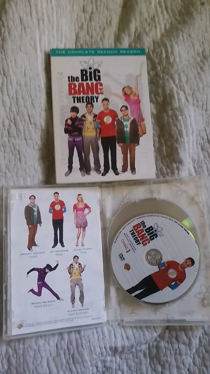 DVD The Big Bang Theory Temporada 2 Completa - 2