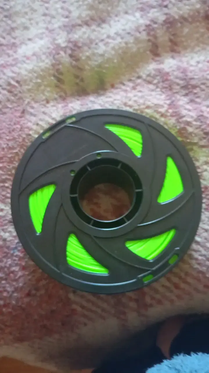 Filamento PLA+ verde fluorescente Tronxy 1kg - 5