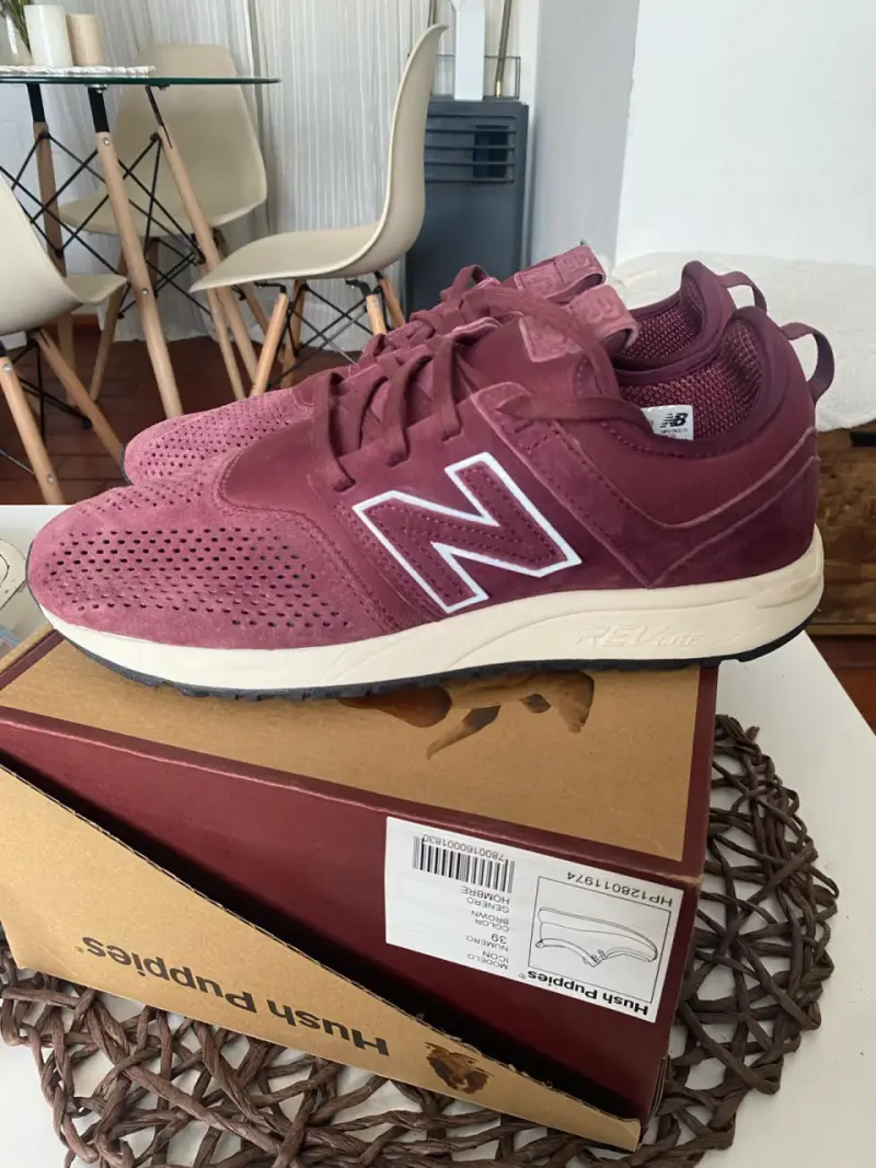 Zapatillas deportivas New Balance burdeos - 1
