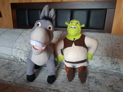 Peluches de Shrek y Burro - miniatura 1