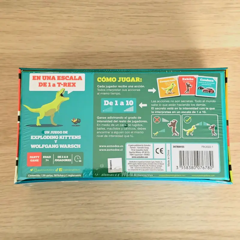 Juego de mesa En Una Escala de 1 a T-Rex - 2