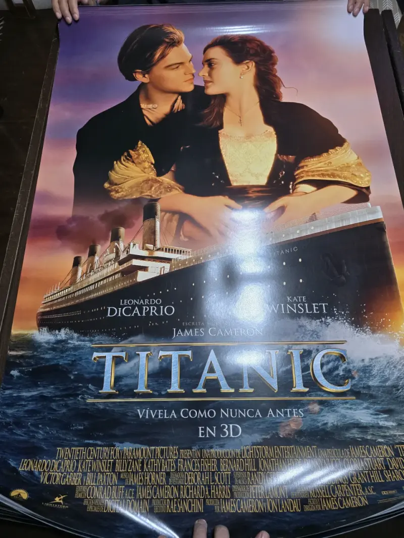 Afiche de película Titanic en 3D - 2