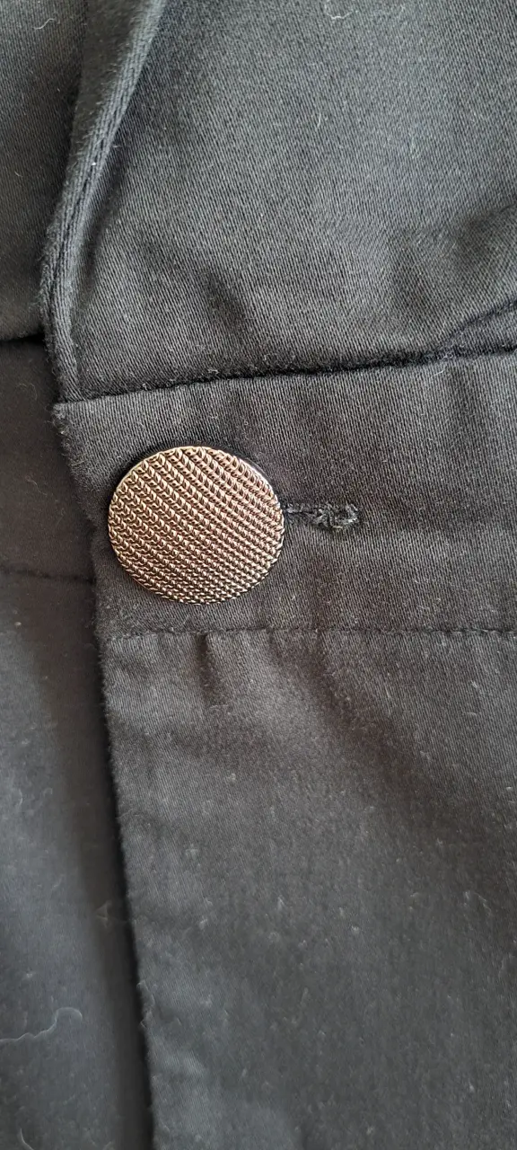 Blazer negro de mujer manga corta. - 2