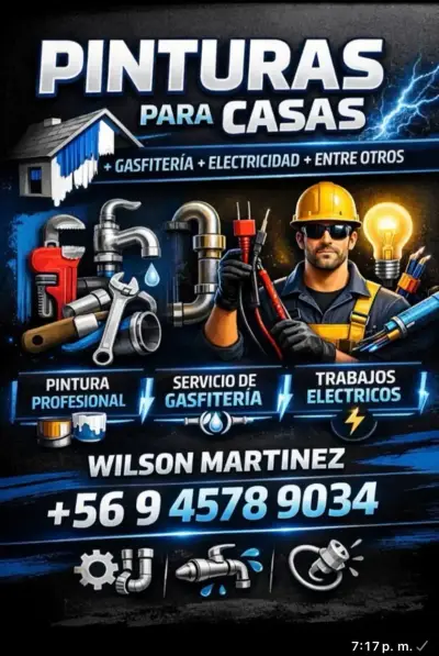 Servicios de Pintura, Gasfitería y Electricidad - miniatura 1