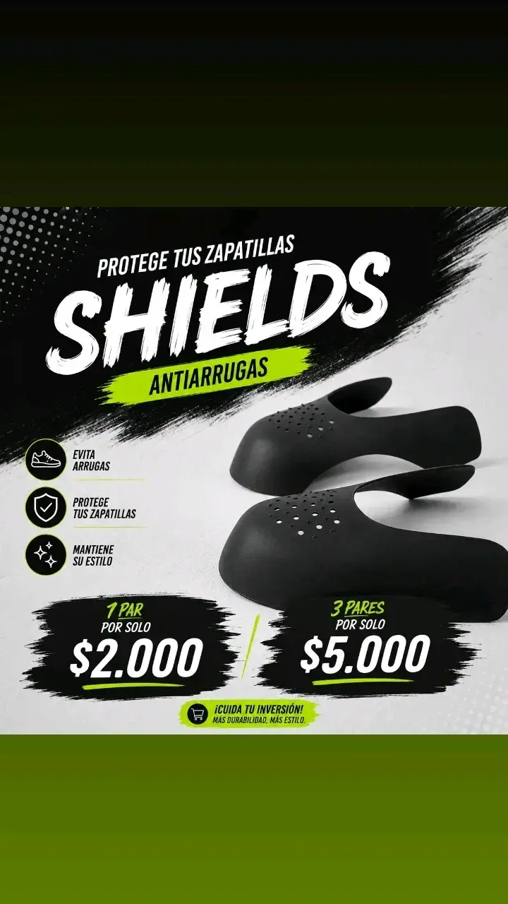 Protectores de Zapatillas Antirugas Shields