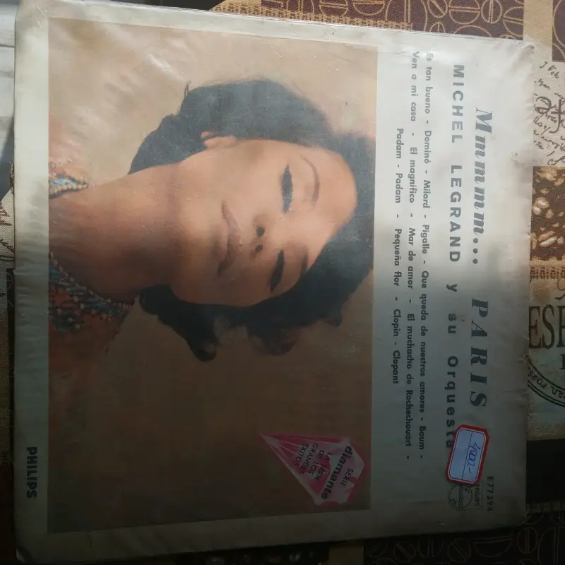 Vinilo Michel Legrand Mmmmm... Paris
