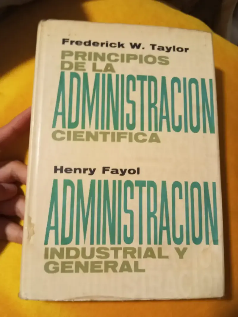 Libro Principios de la Administración Científica de Frederick W. Taylor