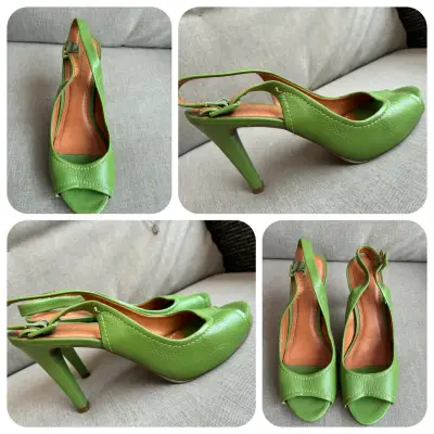 Sandalias de tacón alto en varios colores - miniatura 5