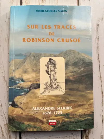 'Sur Les Traces De Robinson Crusoé' firma de auto - miniatura 1