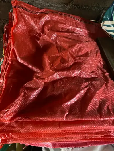 Sacos de Polipropileno Rojos para Almacenamiento - miniatura 1