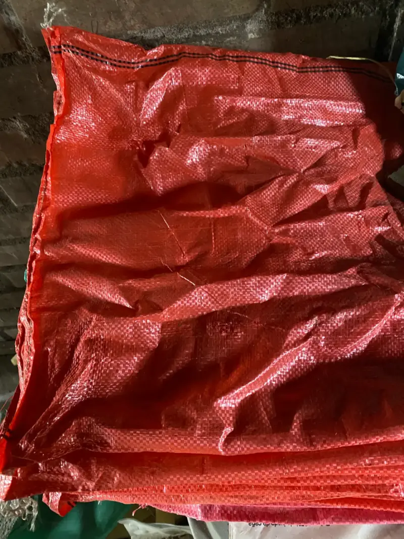Sacos de Polipropileno Rojos para Almacenamiento - 3