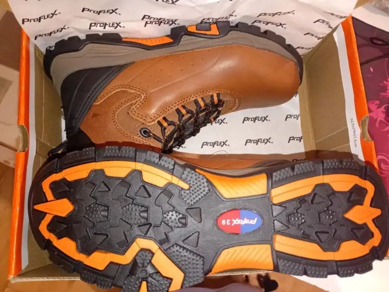 Botas de trekking Proflex marrón y negro - 1