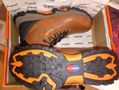 Botas de trekking Proflex marrón y negro - miniatura 1