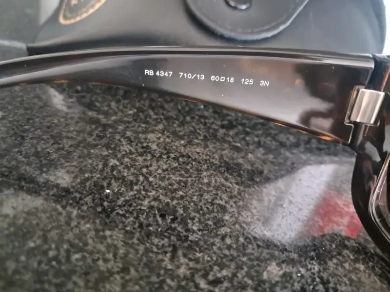 Gafas de Sol Ray-Ban RB4347 Negras Unisex - 2