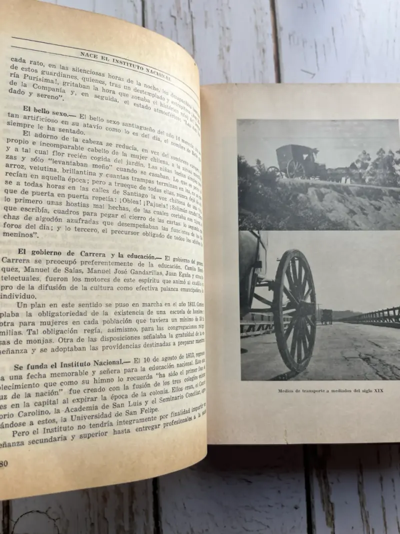 Historia General de Chile 4 tomos (1971) C. Fontin - 5