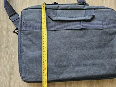 Maletín para portátil azul con correa ajustable - miniatura 5