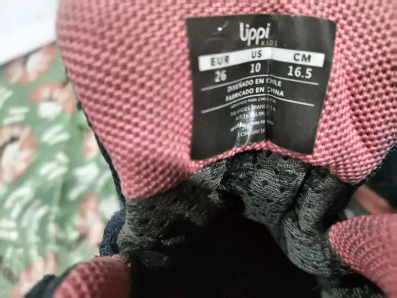 Botines de niños Vippi Kids azul y rosa