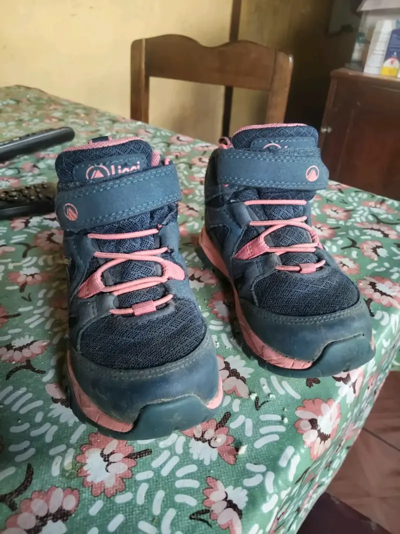 Botines de niños Vippi Kids azul y rosa - 2