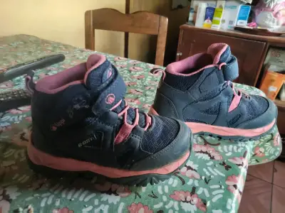 Botines de niños Vippi Kids azul y rosa - miniatura 3