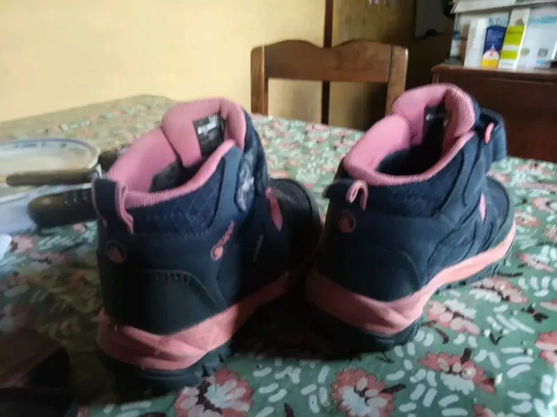 Botines de niños Vippi Kids azul y rosa - 4