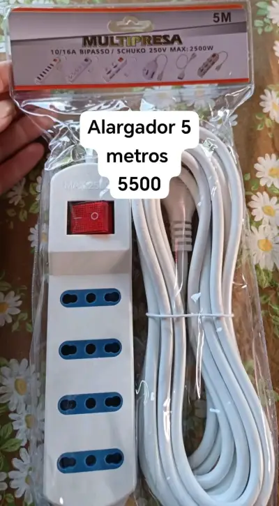 Alargador multipresa 10 metros con interruptor - miniatura 3