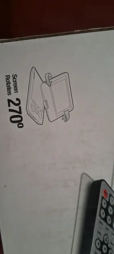Reproductor de DVD portátil Mlab con pantalla giratoria - miniatura 5