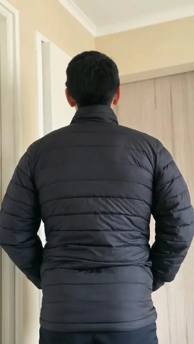 Parka Hombre Powder Lite II Negro Columbia - miniatura 4