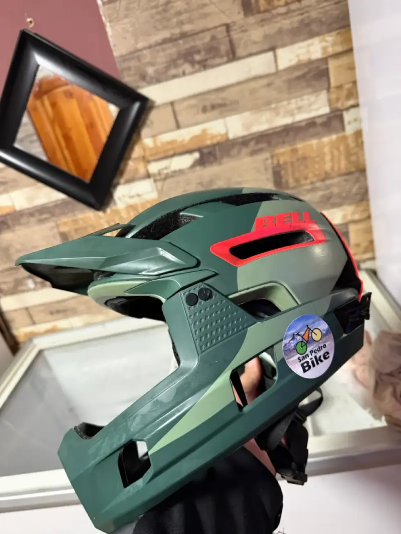 Casco integral Bell Super Air R verde - 2