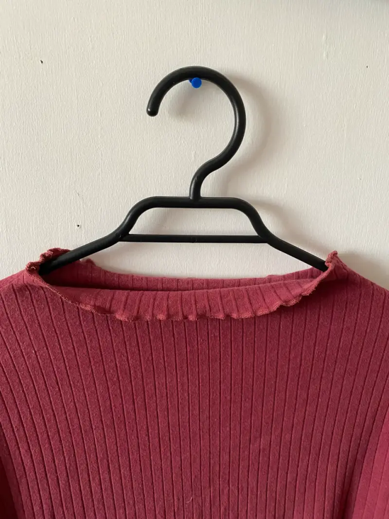 Polera color burdeos talla 4XL - 3