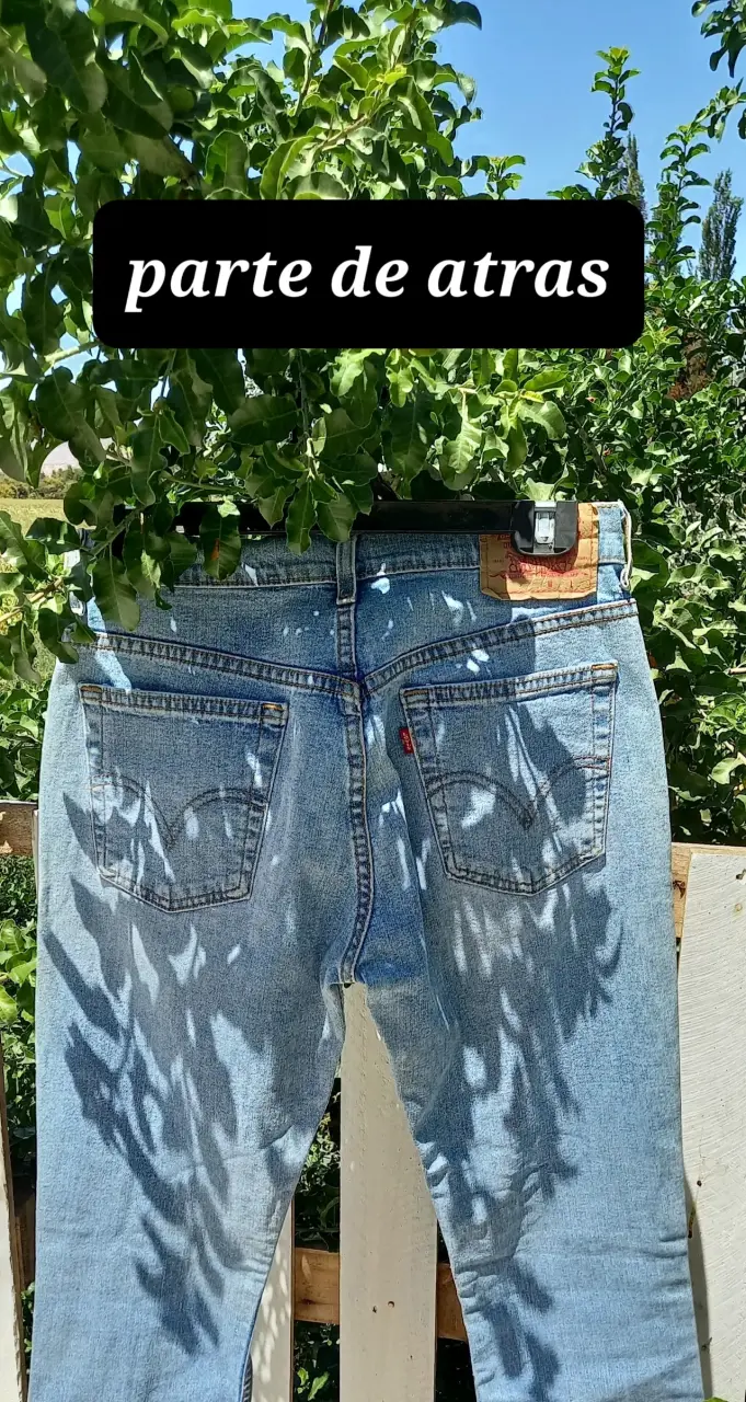 Jeans Levi's Mujer Talla 40 Azul Claro - 2