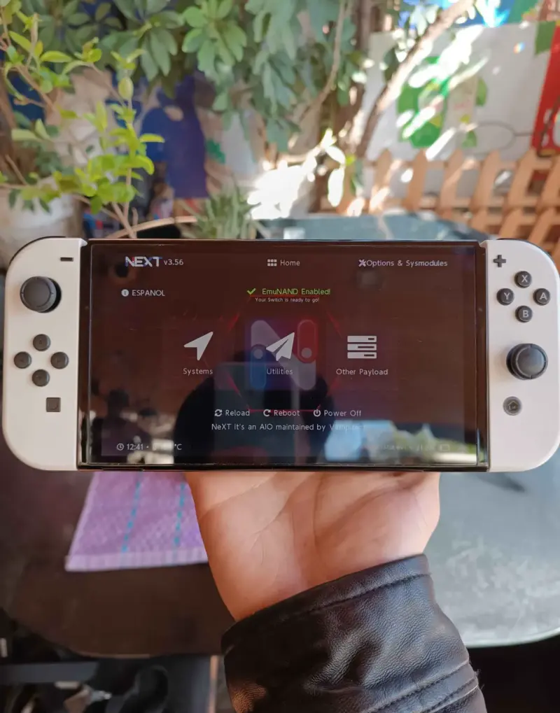 Nintendo switch oled mágica
